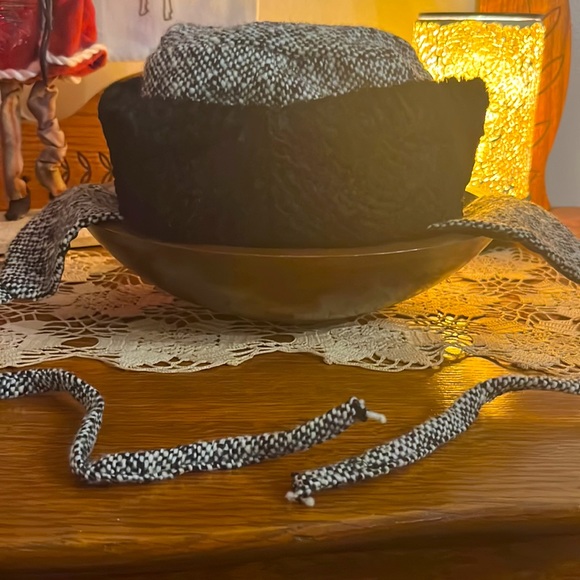 Vintage Girls Une Hautre Couture Tweed Coat and Hat 7 - Picture 7 of 11